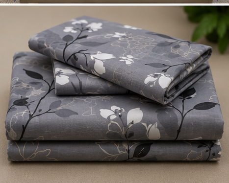 MOKSHAY Pluto Jumbo King Jointless Bedsheet Set | 108 × 108 Inches