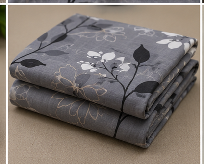 MOKSHAY Pluto Jumbo King Jointless Bedsheet Set | 108 × 108 Inches