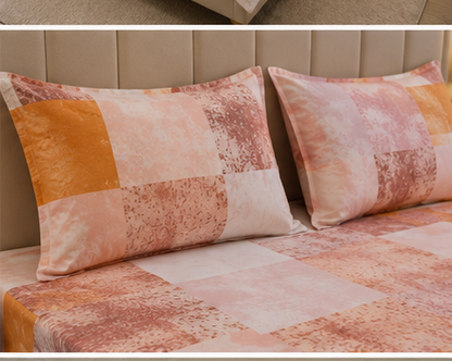 MOKSHAY Pluto Jumbo King Jointless Bedsheet Set | 108 × 108 Inches