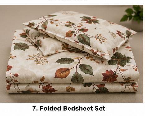 MOKSHAY Pluto Jumbo King Jointless Bedsheet Set | 108 × 108 Inches