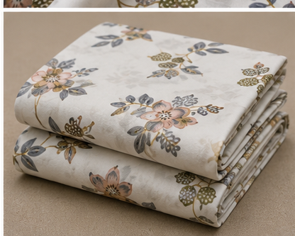 MOKSHAY Pluto Jumbo King Jointless Bedsheet Set | 108 × 108 Inches