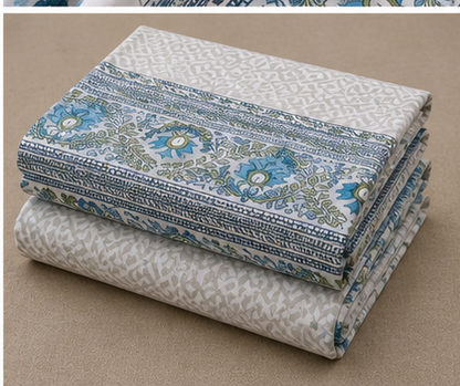 MOKSHAY Rose King 100% Pure Cotton Floral Bedsheet Set | 100 × 108 Inches
